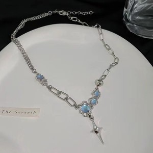 Collar <span class=keywords><strong>de</strong></span> Clavícula con <span class=keywords><strong>Piedra</strong></span> Lunar <span class=keywords><strong>de</strong></span> Diseño Moderno <span class=keywords><strong>para</strong></span> Mujer, Accesorios <span class=keywords><strong>de</strong></span> Moda con Colgante <span class=keywords><strong>de</strong></span> Luz Estelar - Product Image 6