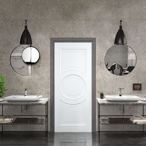 Portes intérieures modernes en bois massif, design personnalisable, imperméables, pour appartements et salons - Product Image 4