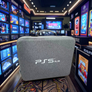 Nouveau sac <span class=keywords><strong>de</strong></span> rangement <span class=keywords><strong>de</strong></span> Console <span class=keywords><strong>de</strong></span> jeu pour <span class=keywords><strong>PS5</strong></span> Slim Console EVA sac <span class=keywords><strong>de</strong></span> protection anti-dérapant Durable pochette <span class=keywords><strong>de</strong></span> jeu <span class=keywords><strong>de</strong></span> transport pour <span class=keywords><strong>PS5</strong></span> Slim - Product Image 5