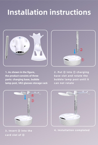 PSVR <span class=keywords><strong>2</strong></span>คอนโทรลเลอร์สถานีชาร์จขาตั้งจัดเก็บข้อมูลพร้อมไฟ RGB สำหรับเครื่องชาร์จ <span class=keywords><strong>PS</strong></span> <span class=keywords><strong>VR</strong></span> <span class=keywords><strong>2</strong></span> - Product Image 5