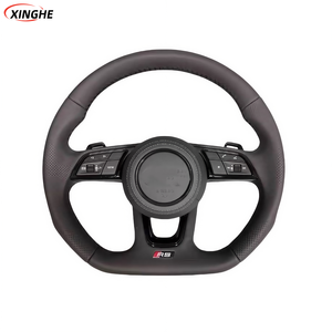 Cho audi A1-A6 Q2-Q8, tất cả các mô hình khung gầm a.q TT R8, phiên bản thể thao, vô lăng màu đen được hàn bằng carbon - Product Image 4