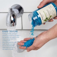 Vente en gros de sel de bain minéral cristallin pour le corps, 21 oz, Naturals Exfoliating Therapy, soulage les douleurs et les courbatures