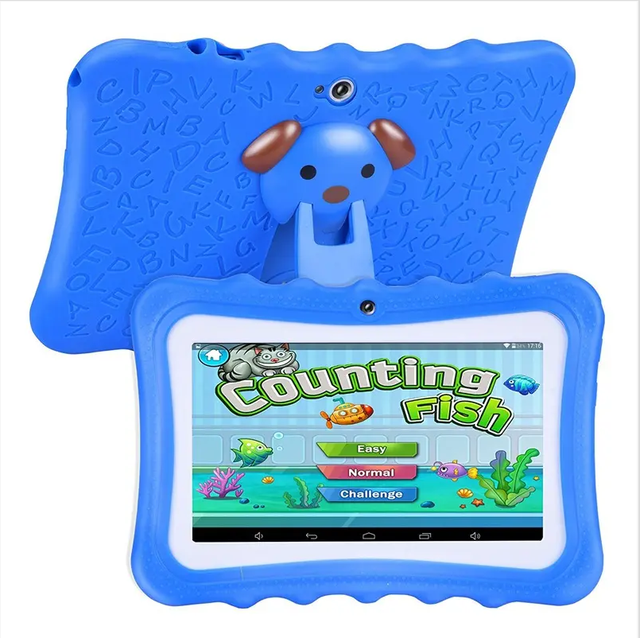 OEM 7-Inch Android Educational Tablet for Kids New Baby PC with Wifi Enabled for Child Learning