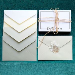 Enveloppe professionnelle écologique de haute qualité avec logo personnalisé, carte de remerciement, enveloppe imprimée en matériaux recyclés, UV - Product Image 4