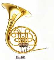3 Keys French Horn Musical Instrument for Beginner Bb Key Brass Wind Instruments