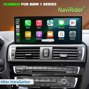 หน้าจอวิทยุติดรถยนต์ขนาด 15.8 นิ้ว สำหรับ BMW ซีรีส์ 1 F20 NBT ปี 2013-2016 ระบบ Android 15 พร้อมระบบนำทาง มัลติมีเดีย เครื่องเล่นวิดีโอ และชุดควบคุม - Product Image 1