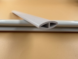 PVC Hembars Profile Eco-Friendly for Building Casement Windows Modern Design Hospital Use - Product Image 3