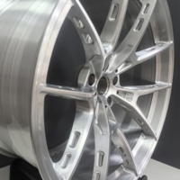 Jantes concaves de style M Sport 863m, 19, 20, 21 pouces, en alliage forgé brossé, 5x112 pour BMW M5 F90 M8 F91 F92 F93