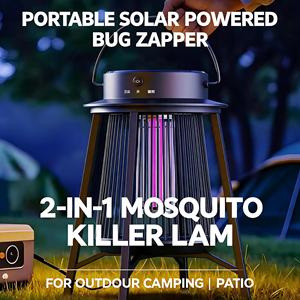 Portable Solar Charging Multifunctional Mosquito <strong>Killer</strong> Lamp Outdoor Camping <strong>Fly</strong> Mosquito Catcher <strong>Electric</strong> Mosquito <strong>Killers</strong> - Product Image 3