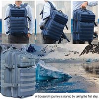Kit de sac à dos médical imperméable de 3 jours pour préparation aux situations d'urgence en cas de catastrophe et de traumatologie pour le camping