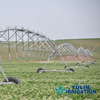Système d'irrigation à pivot central de 50/80 hectares, style vallée, système d'irrigation agricole à pivot central fixe