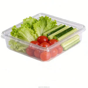 Cajas de Almacenamiento Cuadradas Multiusos con Tapas, Contenedor de Plástico Transparente Apilable a Prueba de Polvo para Almacenamiento de Maquillaje - Product Image 2