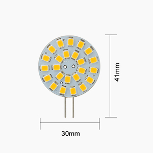 หลอดไฟ LED G4 ฐาน PCB จากโรงงานจีน ใช้ไฟ ACDC 12V กำลังไฟ 2W ปรับความสว่างได้ ไม่กระพริบ - Product Image 6