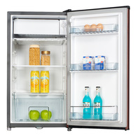 91L mini réfrigérateur refroidisseur d'air blanc comptoir de table mini réfrigérateur avec bac à glace