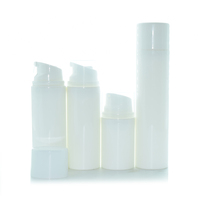 Flacon pompe airless blanc pour émulsion, crème visage, lotion, sérum – 30ml, 50ml, 80ml, 100ml, 120ml, 150ml
