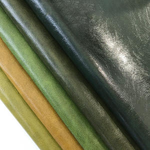 Chinese Wholesale Shiny Waxed <strong>Leather</strong> Material Faux <strong>Leather</strong> For Belt <strong>Shoes</strong> Bag - Product Image 5
