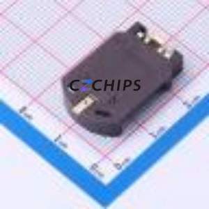 BS-08-B2AA032-R Button & Strip Battery Connector Connector Battery Holder CR2032 Phosphor Bronze - Product Image 2