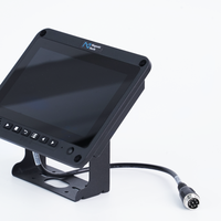 Consola de Conductor de Autobús P6, Pantalla de Monitor de Reversa de 7 Pulgadas, Consola de Conductor para Autobús Público, Autocar