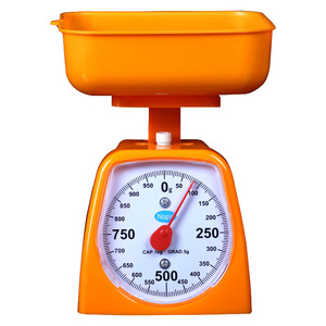 Children's scale, spring scale, elementary school teaching instrument, kitchen <b>disc</b>, <b>plastic</b> mechanical pointer weighing. - Product Image 3