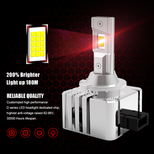Siêu sáng 9000lm D1S D1R D3S D3R D2 Led Đèn Pha bóng đèn 6000K CANBUS lỗi miễn phí làm việc với <span class=keywords><strong>HID</strong></span> Ballast cho đèn pha xe hơi - Product Image 3
