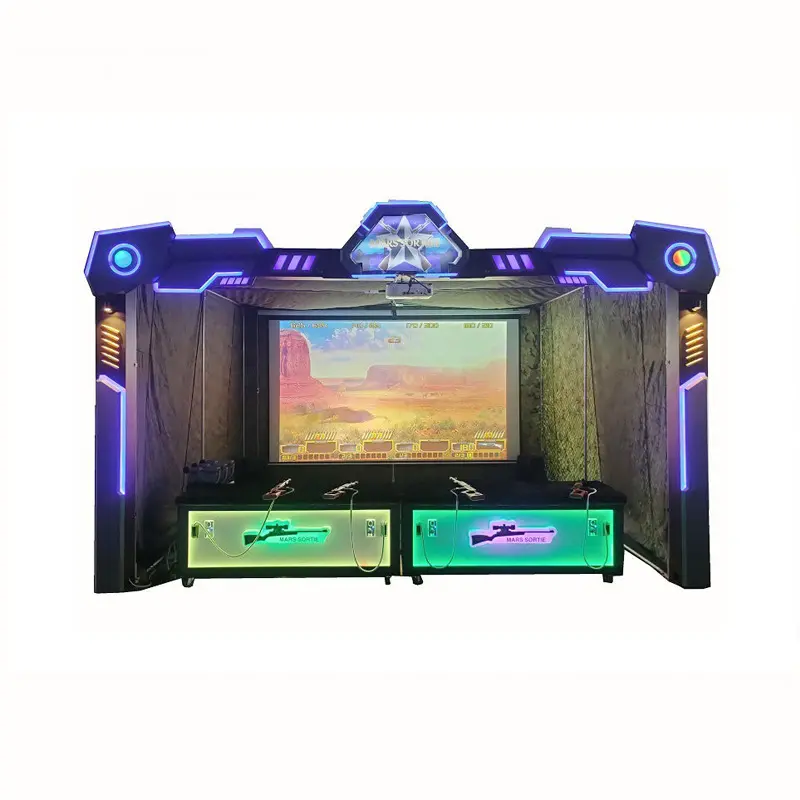 Shooting Games Real Sence Shooting Hunting Animals 4 Players Simulator Amusement Park Video Game Machine