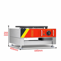 Machine à crêpes commerciale électrique, gril à crêpes 340 mm en acier inoxydable, machine à roti, machine à Jianbing pour restaurant