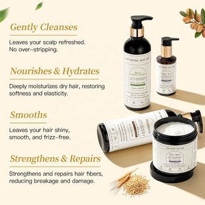 Shampooing et revitalisant pour <span class=keywords><strong>cheveux</strong></span> <span class=keywords><strong>bouclés</strong></span> à l'huile d'argan, à l'eau de riz et à l'aloe vera, vegan, biologique, <span class=keywords><strong>naturel</strong></span>, pour la croissance des <span class=keywords><strong>cheveux</strong></span>, marque privée - Product Image 2