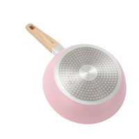 Ensemble de poêles à frire modernes en aluminium, à induction profonde, antiadhésives, ustensiles de cuisine de luxe, pour hôtels et restaurants