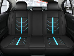 Fundas <span class=keywords><strong>de</strong></span> cuero <span class=keywords><strong>para</strong></span> <span class=keywords><strong>asientos</strong></span> <span class=keywords><strong>de</strong></span> coche, fundas transpirables e impermeables <span class=keywords><strong>de</strong></span> piel sintética <span class=keywords><strong>para</strong></span> <span class=keywords><strong>asientos</strong></span> <span class=keywords><strong>de</strong></span> automóviles, SUV, camión, sedán, tamaño universal - Product Image 5