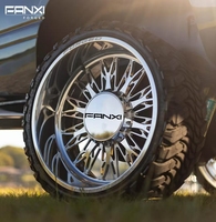 Jantes de camion en aluminium FANXI 20x10 22x12 24x12 24x14 26x12 26x14 26x16, motif de perçage 8x18- 8x6.5 6x139.7 pour Ram1500/2500 Ford F250