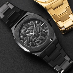 Bestwin Hot Sport casual thời trang sang trọng thương hiệu người đàn ông Đồng hồ thạch anh chống thấ<span class=keywords><strong>m</strong></span> nước của nam giới thép không gỉ đồng hồ đeo tay reloj Hombre - Product Image 5