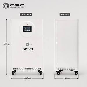 Batería de iones de litio QSO 16Kwh 4nrgy 51.2V 314Ah 48V, paquete de baterías de 15kw <span class=keywords><strong>para</strong></span> almacenamiento de energía, 15 16 kw Kwh 16kw 15Kwh Pl de LiFePO4 Akku - Product Image 3