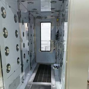 Ayakkabı temizleme ile GMP standart temiz oda sınıfı 100 paslanmaz çelik hava duş tüneli - Product Image 4