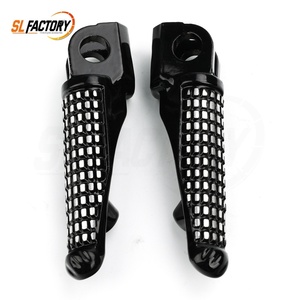 Repose-pieds avant de moto en aluminium durable, compatibles avec <span class=keywords><strong>Kawasaki</strong></span> ZX6R ZX636 ZX10R ZX9R Z1000 Z750 Z750S ER6N ER6F NINJA 650R Z800 - Product Image 2