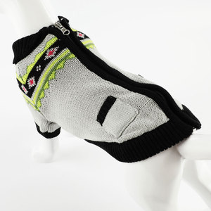 Suéter de invierno acogedor clásico para perros gatos lindo abrigo de regalo de punto para Niños Niñas Ropa de Navidad para mascotas cachorro cálido de algodón sólido - Product Image 5