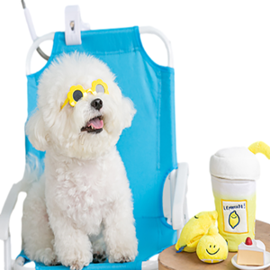 Yellow <b>Plush</b> Dog Toy Lemon Cup Chew Toy Hidden Treat Sound Toy Custom Logo Pet Gift - Product Image 2