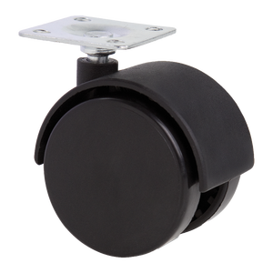 TWIN <b>FURNITURE</b> <b>WHEEL</b> WITH 30 mm PLATE - capacity 25 kg - Product Image 1