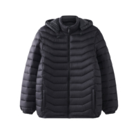 Blouson matelassé à capuche pour homme, idéal pour l'hiver, vente en gros, manteau personnalisé pour temps froid, vêtements d'extérieur, directement de l'usine OEM