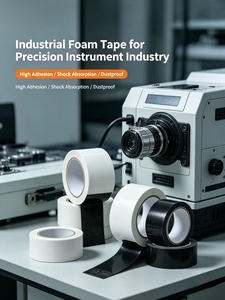 Nastro Adesivo in Schiuma Acrilica Spugnosa a Doppia Faccia Personalizzato, Forte, Bianco, Nero, Rosso, Verde, Blu, Spessori 0.5mm, 1mm, 1.5mm, 2mm, 3mm, 4mm dgkbly - Product Image 5