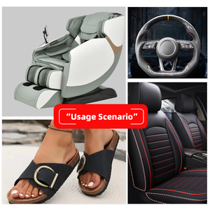 Bán Hot PVC không khí lỗ tổng hợp nhân tạo đấm da ô tô <span class=keywords><strong>TRIM</strong></span> Ghế sofa giường ghế xe Ghế <span class=keywords><strong>Faux</strong></span> da vải - Product Image 5