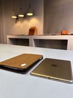 Étui intelligent de luxe en cuir véritable à base de cire huilée pour iPad Mini 5