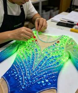 Frangia di Strass Luminosa e Lussuosa per Decorazione Abiti da Sposa Fai-da-Te - Product Image 3