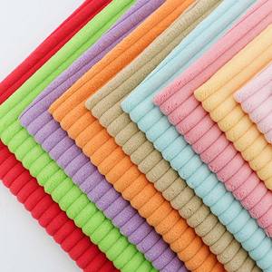 قماش منسوج مطاطي من الحرير المخملي المخملي من المصنع بسعر الجملة 54 لون من القماش المحبوك بسعر الجملة - Product Image 1