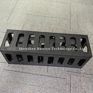 ABSプラスチックバッテリーケースホルダーディバイダーブラケット12V 228Ah 230Ah 280Ah 306Ah 310Ah 320Ah LiFePO4バッテリーブラックBSYブランド - Product Image 6