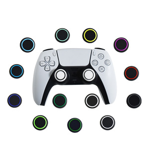 Tapas de Joystick PS para // Series X, Juego de Tapas de Silicona de Doble Color con Forma de Hongo y Opción de Logotipo Personalizado - Product Image 1