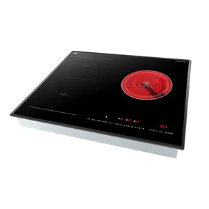 2023 year factory new touch control 3 burner induction cooker for UK market