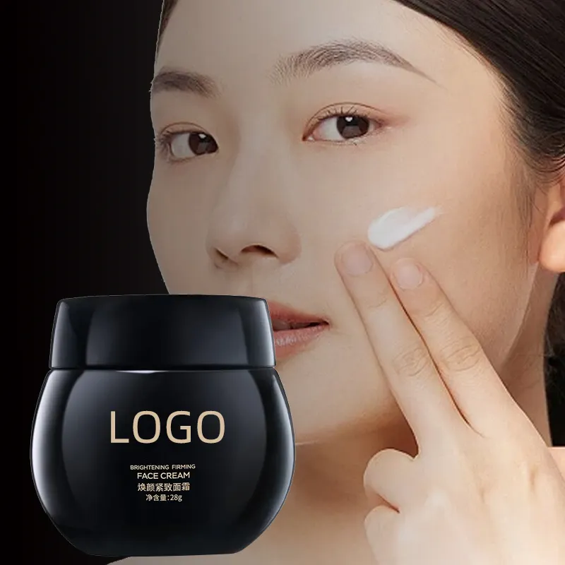 Tùy chỉnh nhãn hiệu riêng kem ban đêm chống lão hóa làm săn chắc khuôn mặt Lotion làm trắng chống khô da Collagen Kem dưỡng ẩm tự nhiên