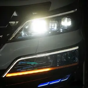 2015-2023 Toyota Wilfa LED faros de alta calidad diseño de tres ojos reemplazo barato reparación actualización coches desmontados