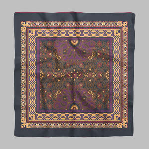 Bufanda <span class=keywords><strong>de</strong></span> seda versátil para trenzas <span class=keywords><strong>de</strong></span> <span class=keywords><strong>cabello</strong></span> Coletas y bollos Bufandas <span class=keywords><strong>de</strong></span> seda elegantes para mujeres y Bandana <span class=keywords><strong>de</strong></span> seda <span class=keywords><strong>con</strong></span> patrón personalizado único - Product Image 5