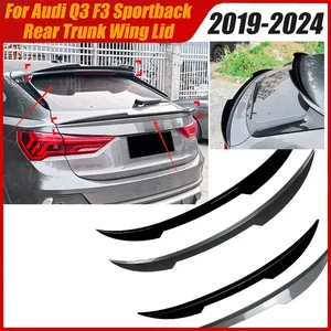 Aileron de coffre arrière pour Q3 F3 Sportback 2019-2024, Spoiler de toit central, Lame de becquet arrière, Kits de tuning carrosserie - Product Image 1